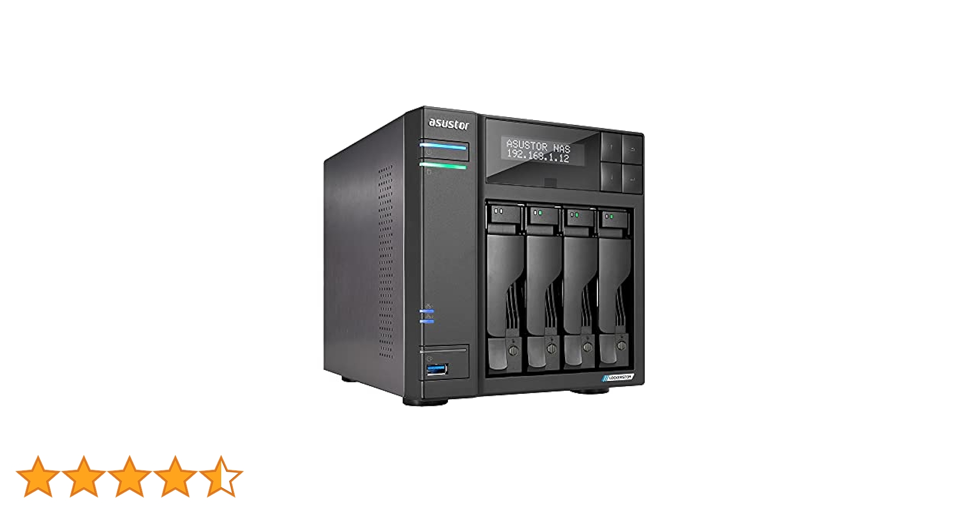 Asustor AS6604TT NAS 4ベイ Asustor AS6604T 4 Bay Lockerstor 4 Desktop NAS (Diskless